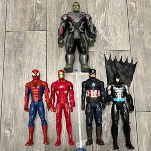 Marvel/DC - Superhero 11” Action Figure Lot